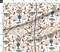 White Floral Birds Ribbons Vase Italian Naples Baroque Palace Villa Mediterranean Botanical Fresco Rococo Large Scale Custom Printed Fabric by Spoonflower Various Fabrics by the Yard or Fat Quarter